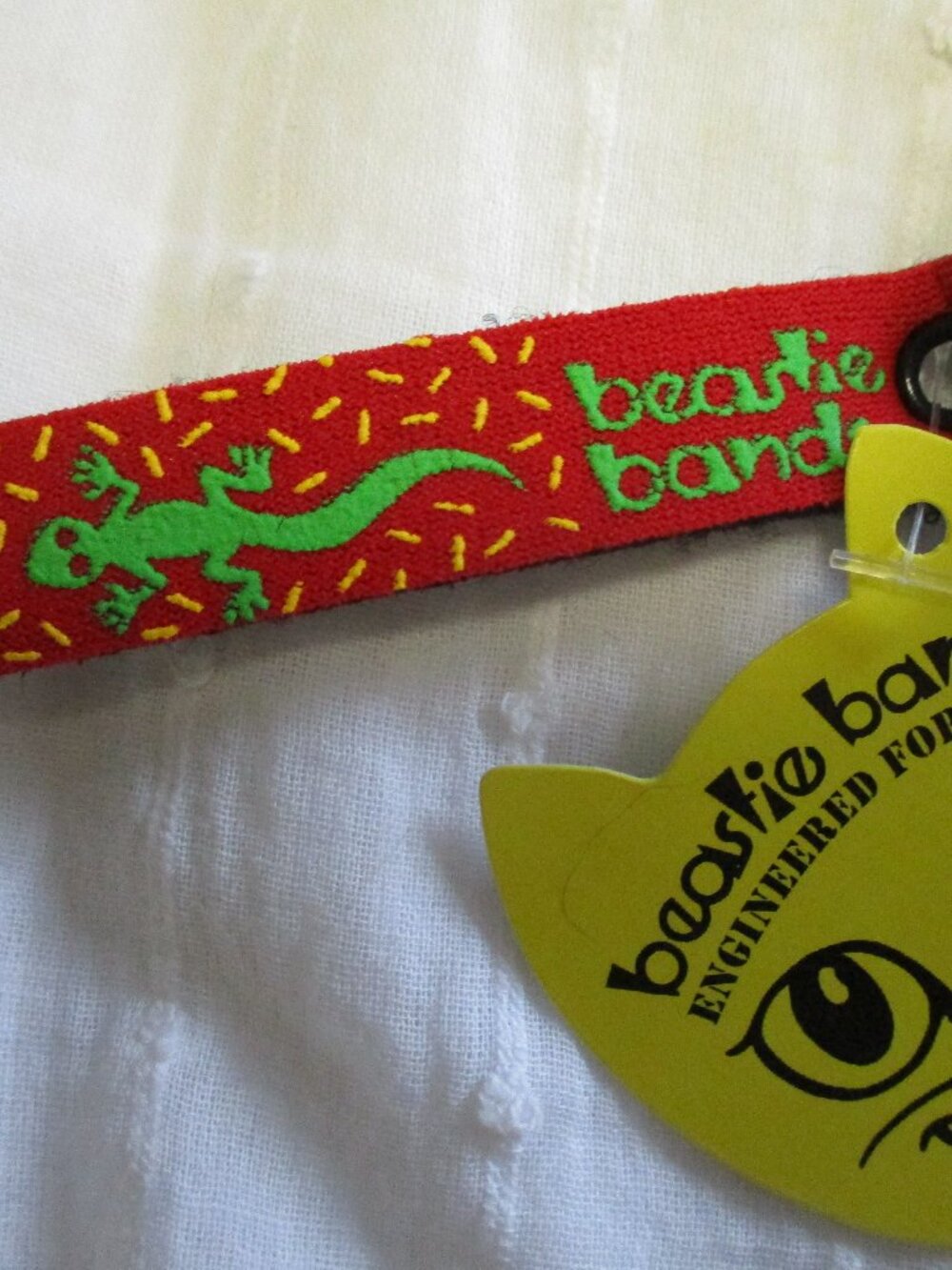 Cat collar-Beastie Bands Green Gecko